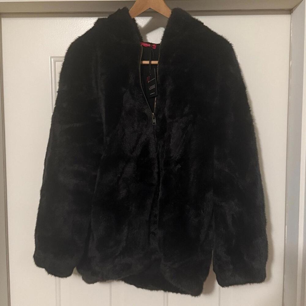 N:philanthropy vegan fur coat small - Picture 2 of 6